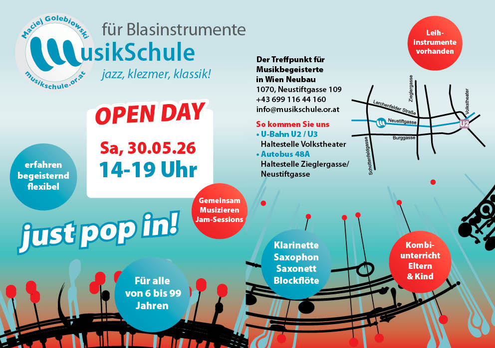MusikSchule Open Day 30.05.2026
